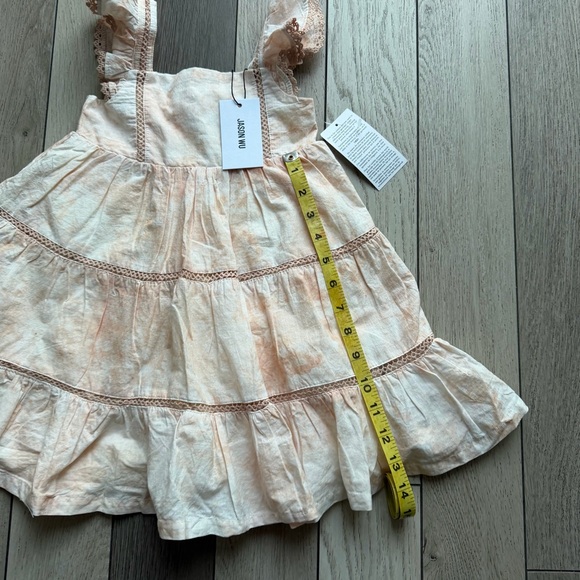 Jason Wu Kids' Light Peach Ruffle Blouse - Picture 5 of 7